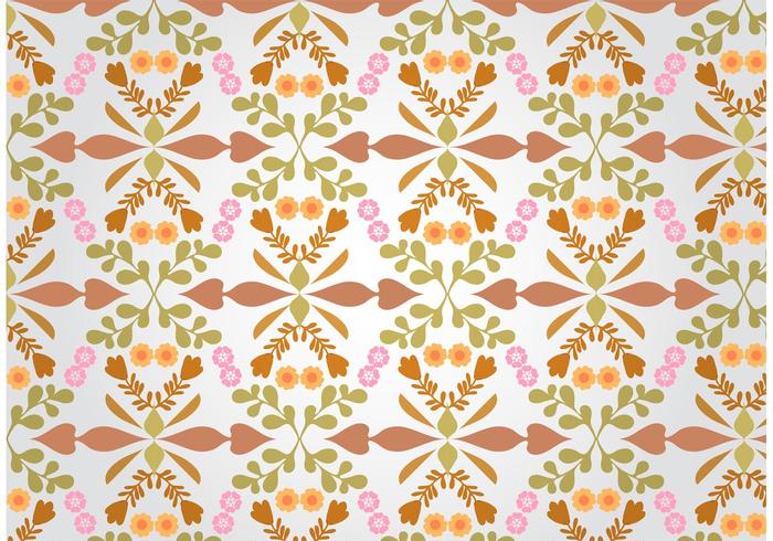 Naadloze Floral Pattern Vector