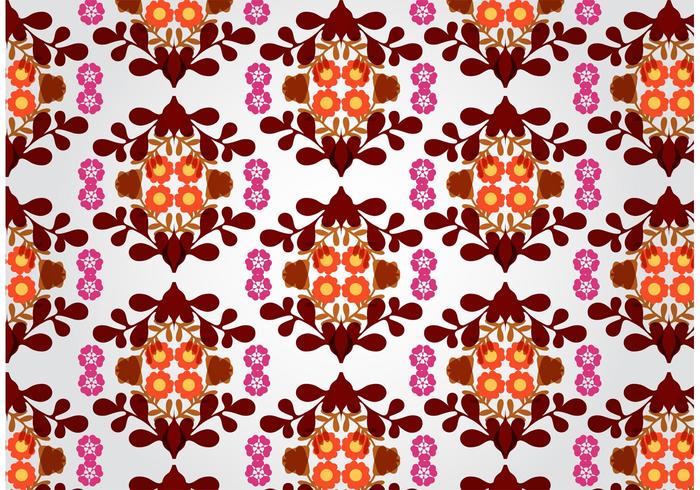 Naadloze Floral Pattern Vector