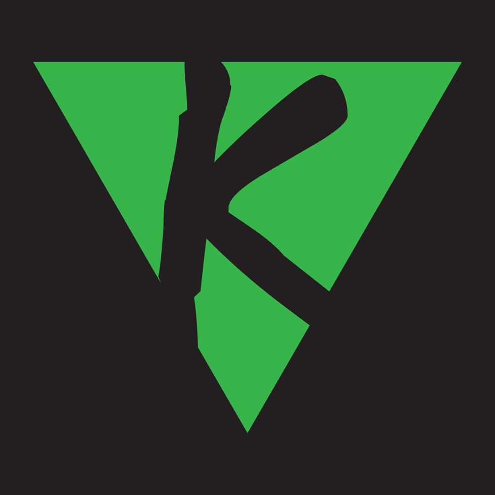 letter k logo pictogram ontwerp sjabloon elementen vector