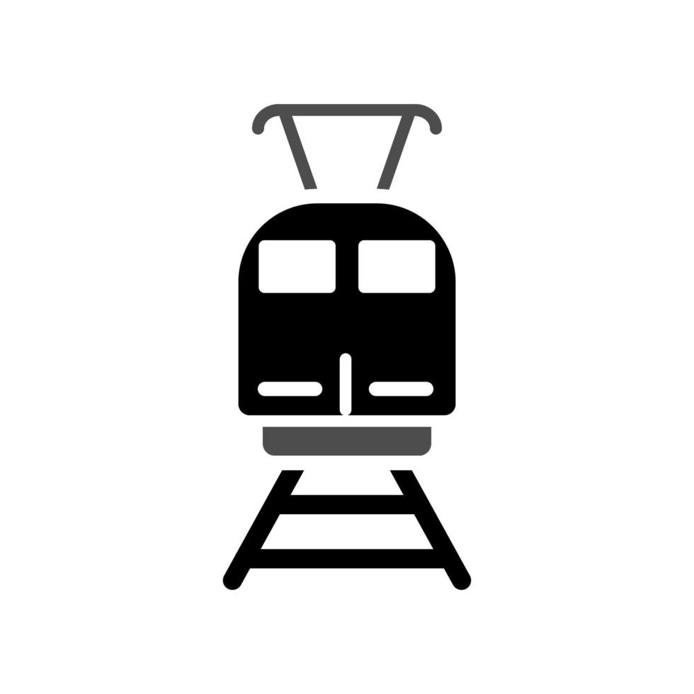 illustratie vectorafbeelding van trein icon vector