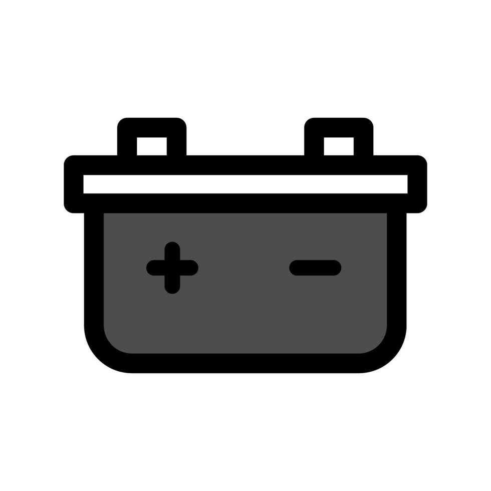 illustratie vectorafbeelding van batterijpictogram vector