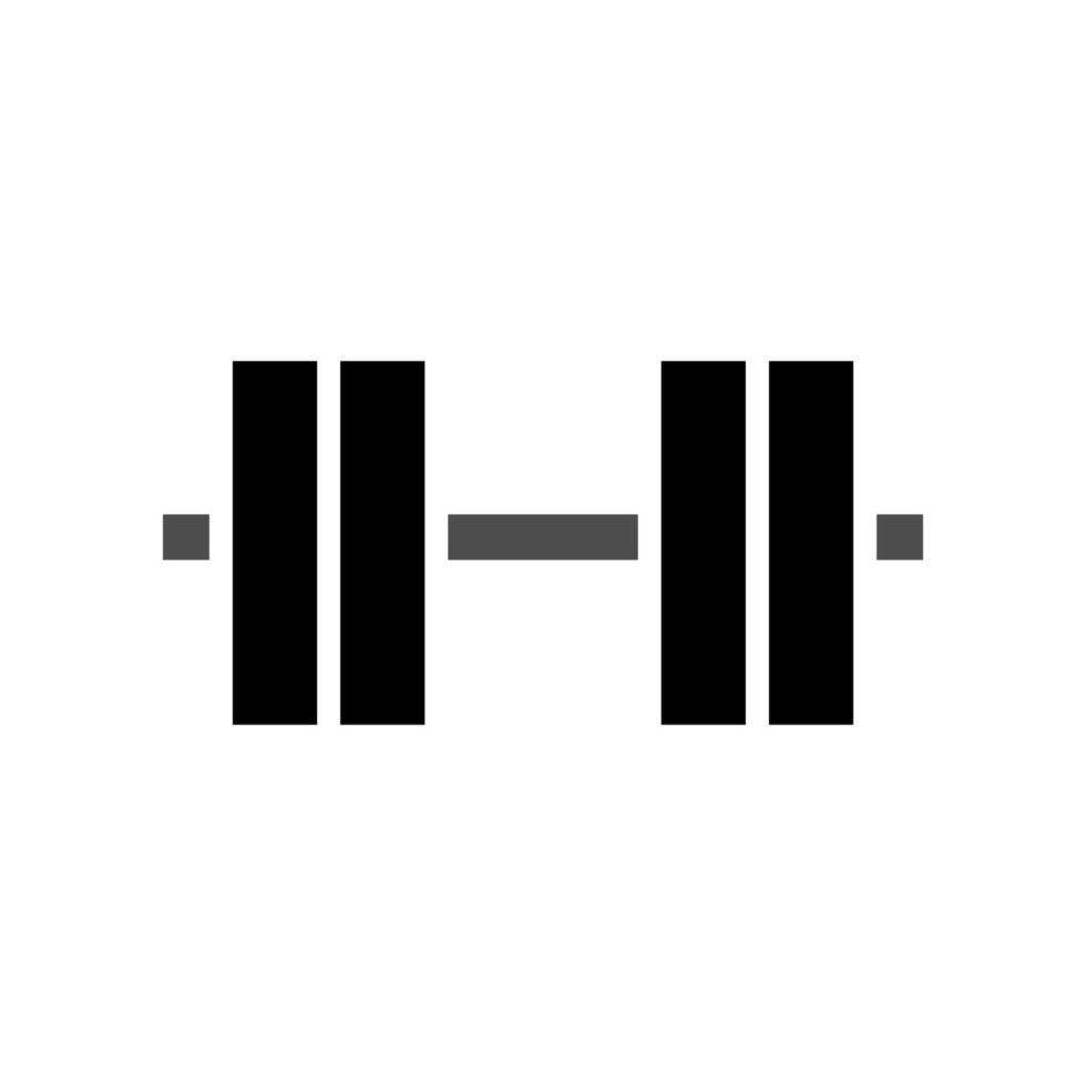 illustratie vectorafbeelding van dumbbell icon vector