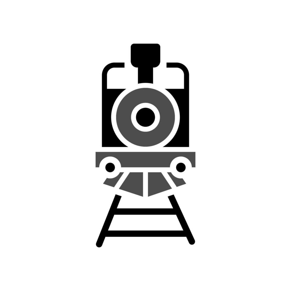 illustratie vectorafbeelding van trein icon vector