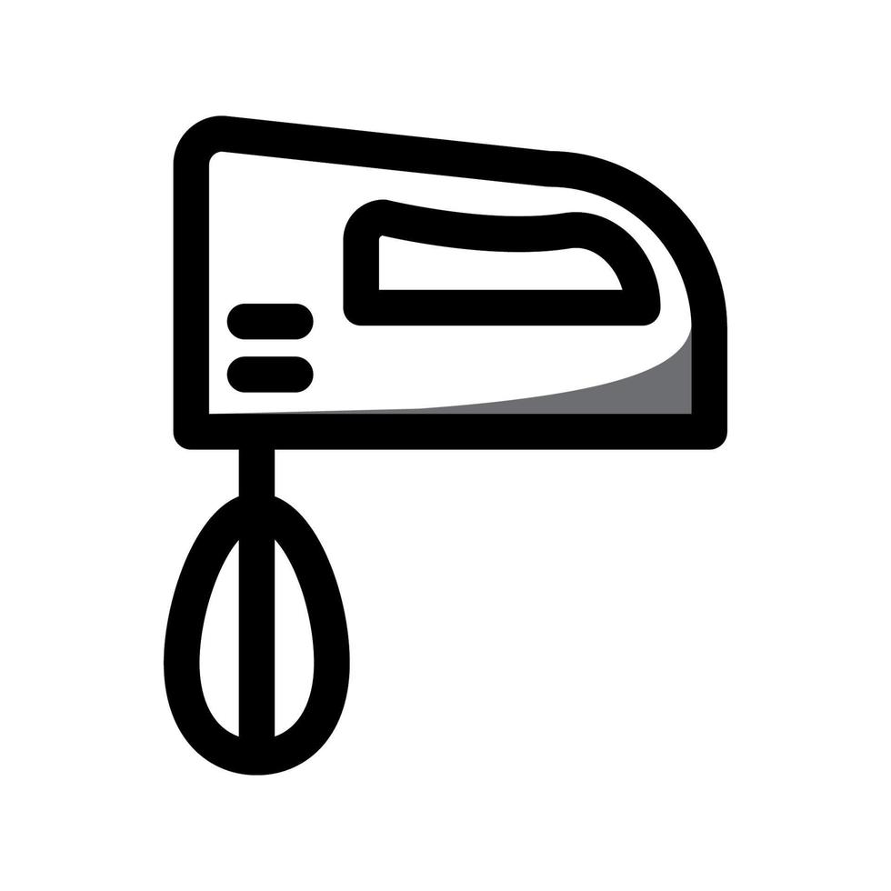 illustratie vectorafbeelding van handmixer icon vector