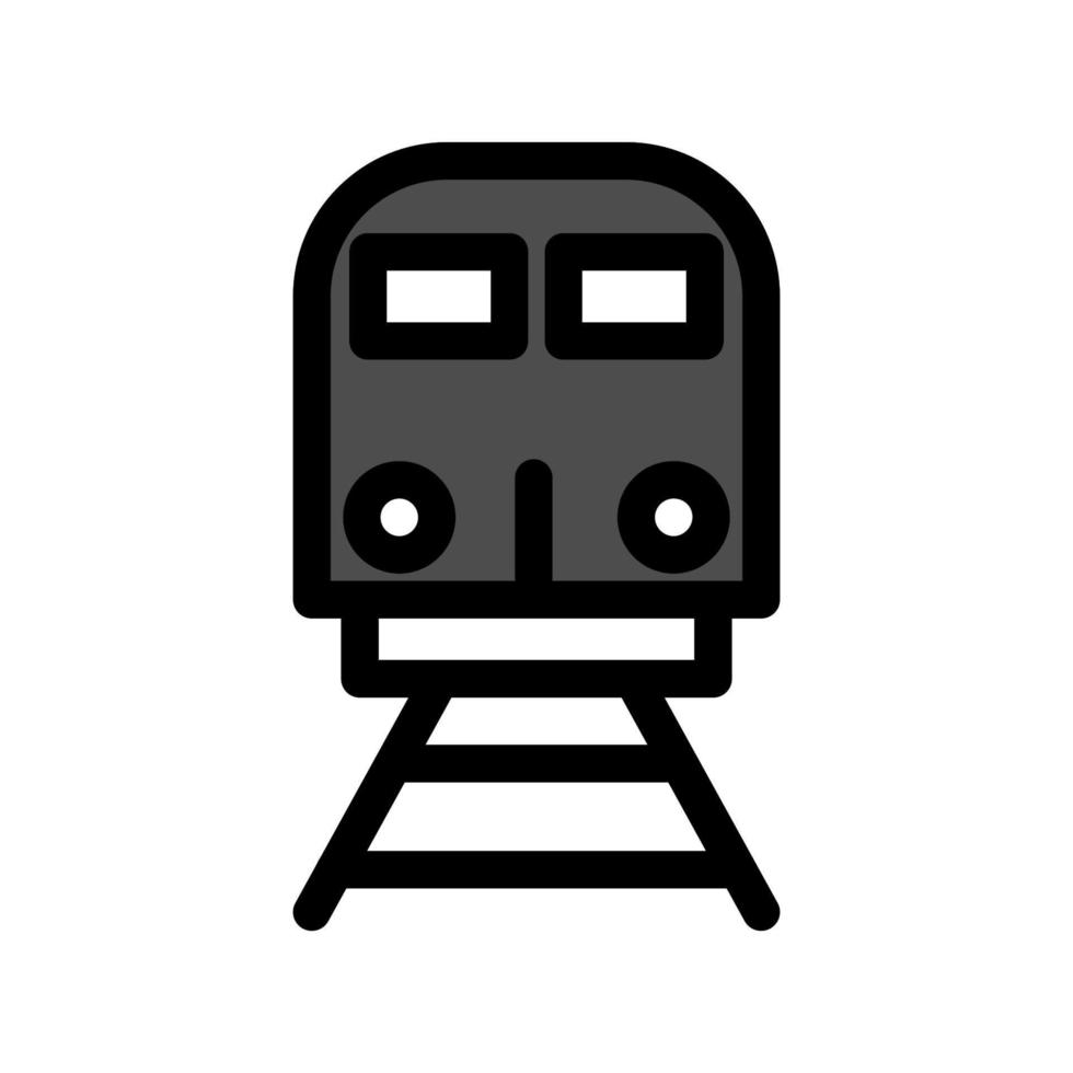 illustratie vectorafbeelding van trein icon vector