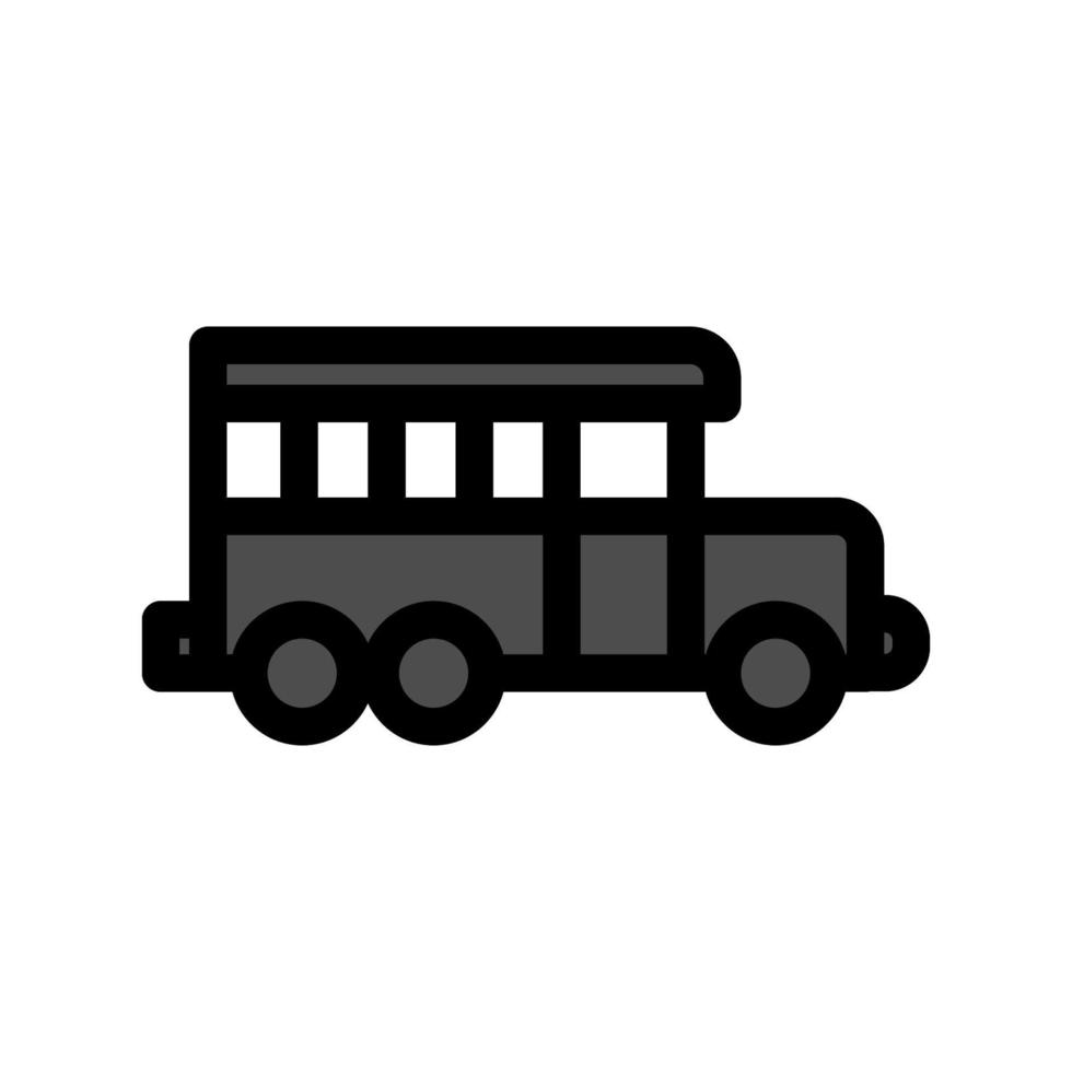 illustratie vectorafbeelding van bus icon vector