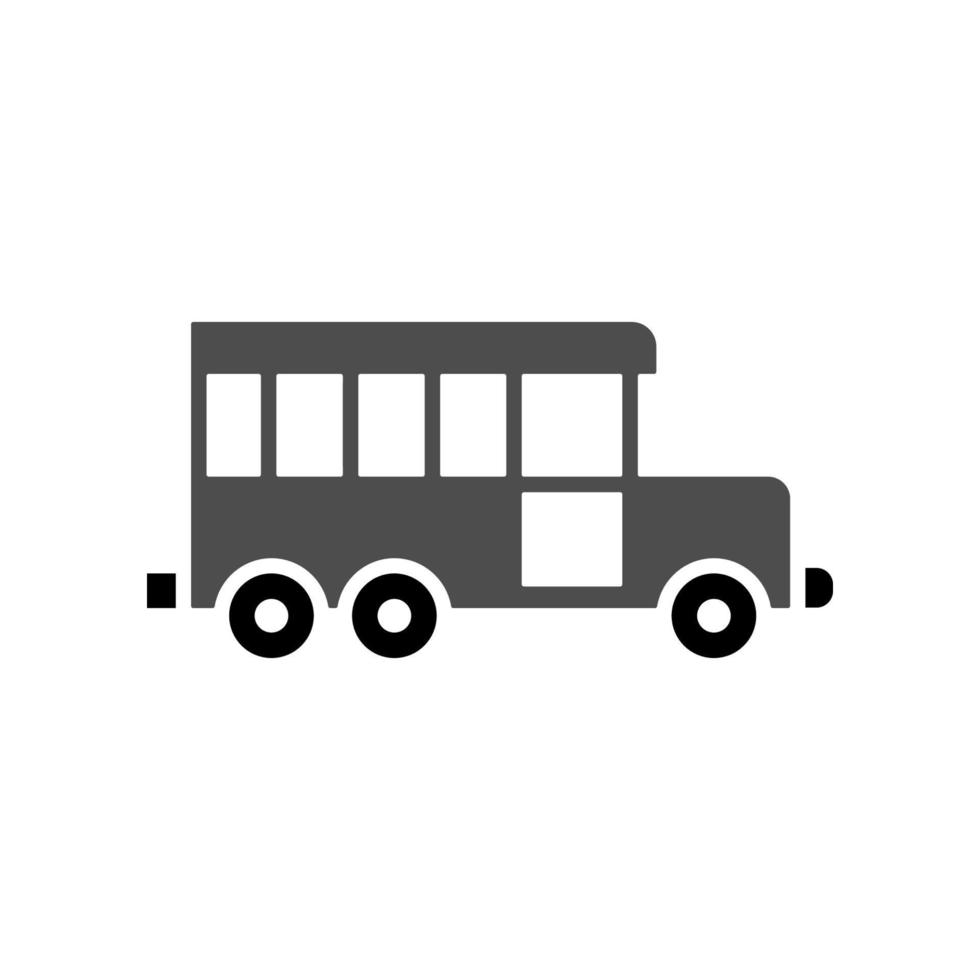 illustratie vectorafbeelding van bus icon vector