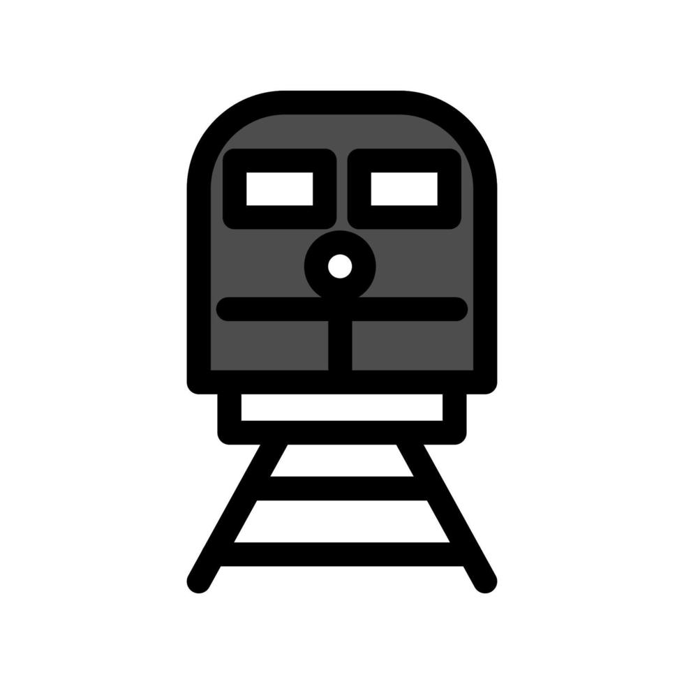 illustratie vectorafbeelding van trein icon vector