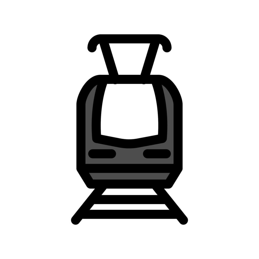 illustratie vectorafbeelding van trein icon vector