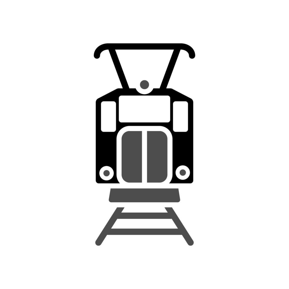 illustratie vectorafbeelding van trein icon vector