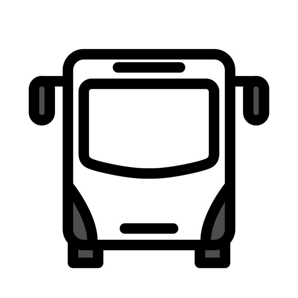 illustratie vectorafbeelding van bus icon vector