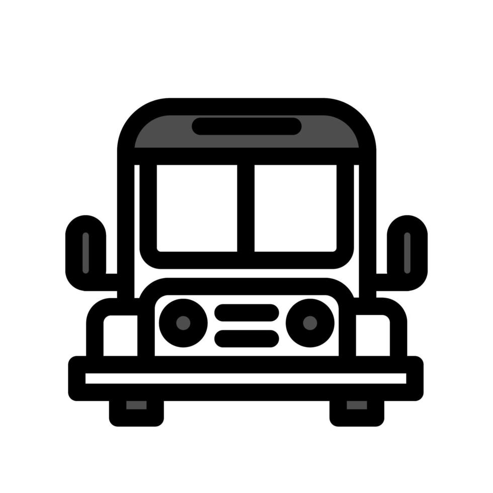 illustratie vectorafbeelding van bus icon vector