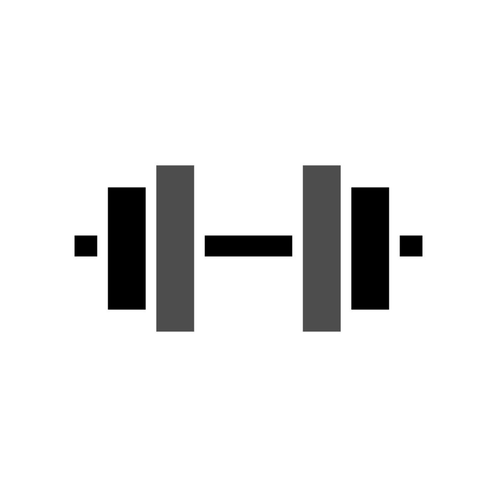 illustratie vectorafbeelding van dumbbell icon vector