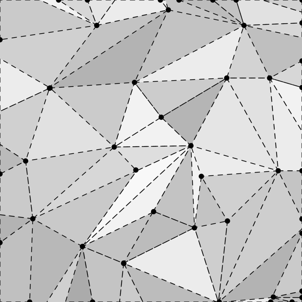 abstracte lijnen achtergrond, geometrische technologie netwerk patroon. vector