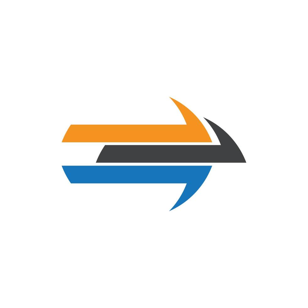 pijl illustratie logo vector