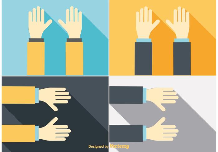 Reikende Hand Illustraties vector