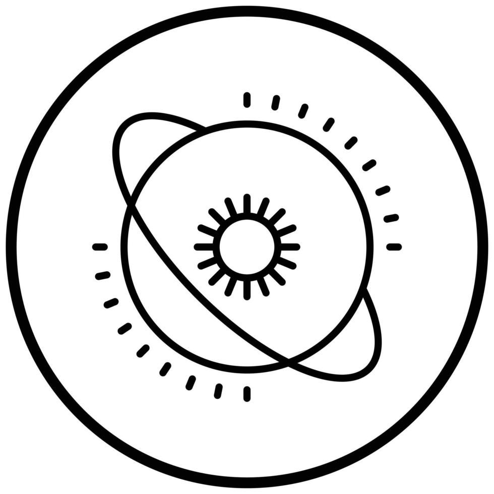 supernova-pictogramstijl vector