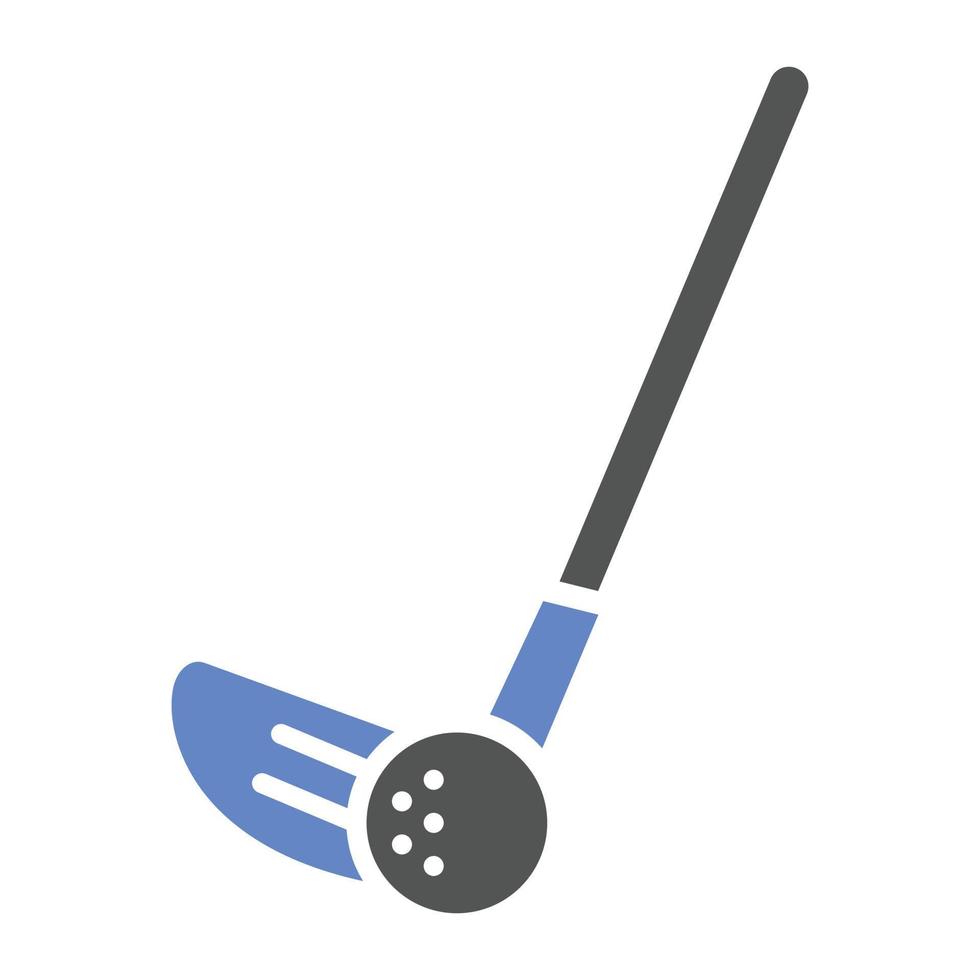 golf pictogramstijl vector