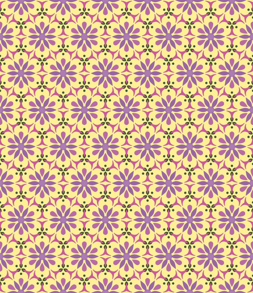naadloos patroon met bloemen. natuurlijk patroon. vector