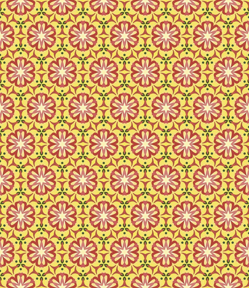 naadloos patroon met bloemen. natuurlijk patroon. vector