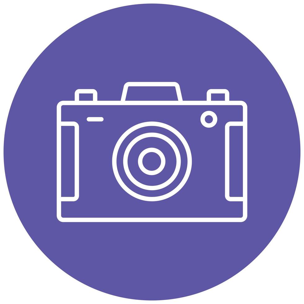 geavanceerde camerapictogramstijl vector