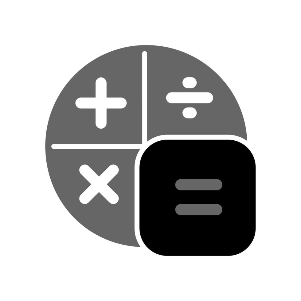 illustratie vectorafbeelding van rekenmachine pictogram ontwerp vector