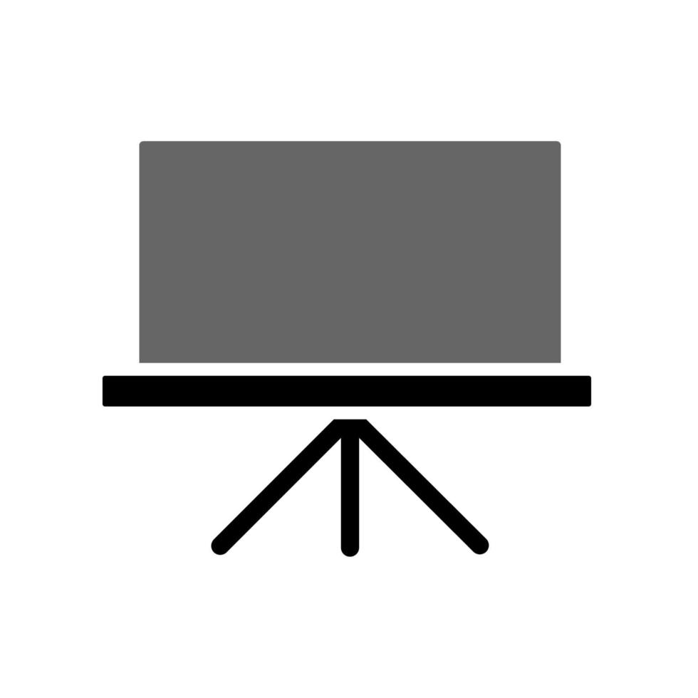 illustratie vectorafbeelding van presentatiebord icon vector