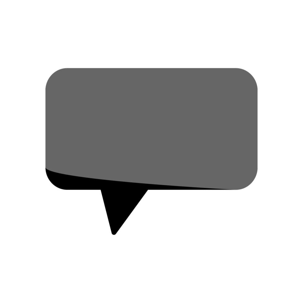 illustratie vectorafbeelding van bubble speech icon vector