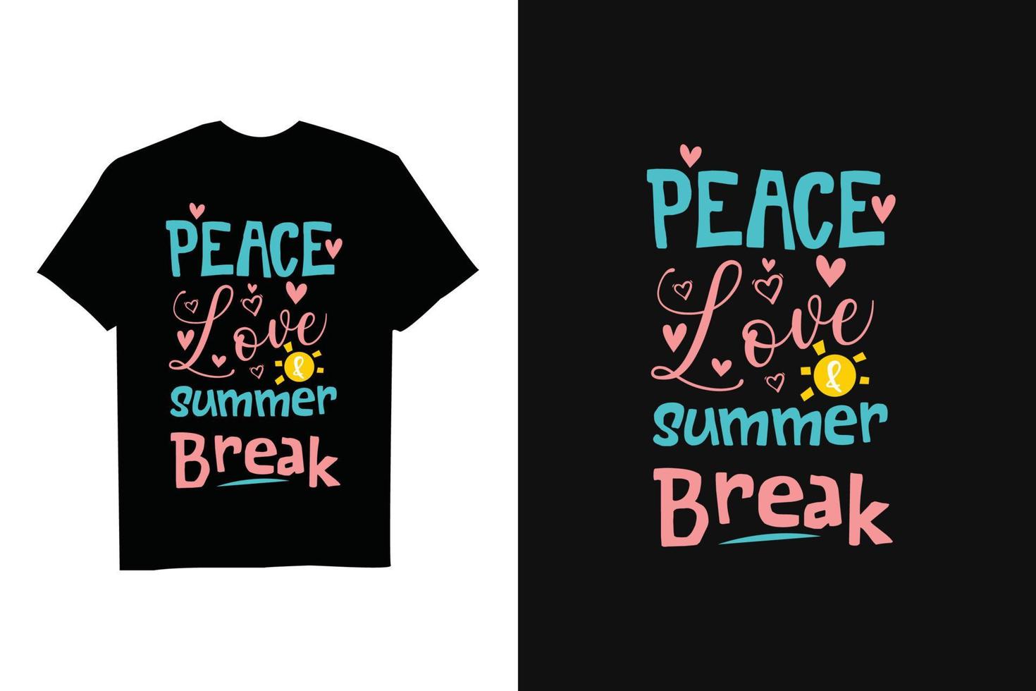 zomerdag citaat t-shirt ontwerp vector