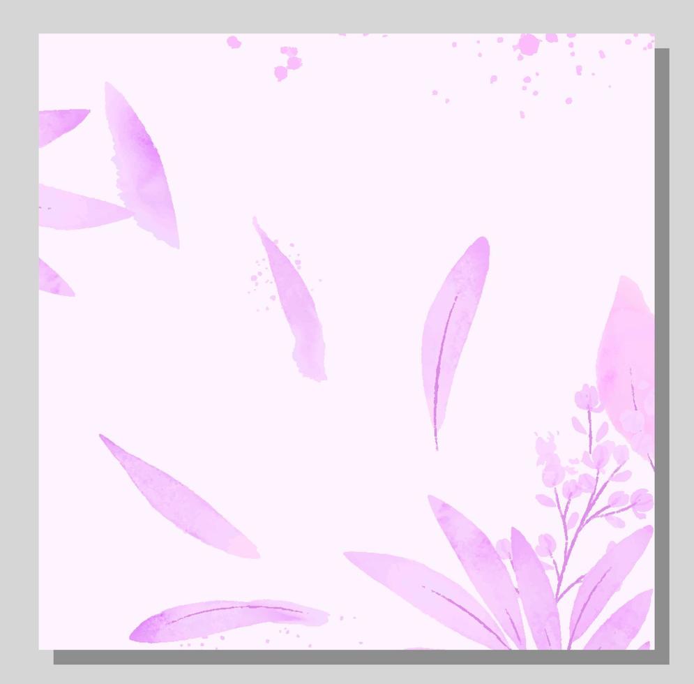 abstracte kunst botanische roze achtergrond vector. luxe behang met aardetinten aquarel, blad, bloem en glitter. minimaal ontwerp voor tekst, verpakkingen, prints, wanddecoratie. vector