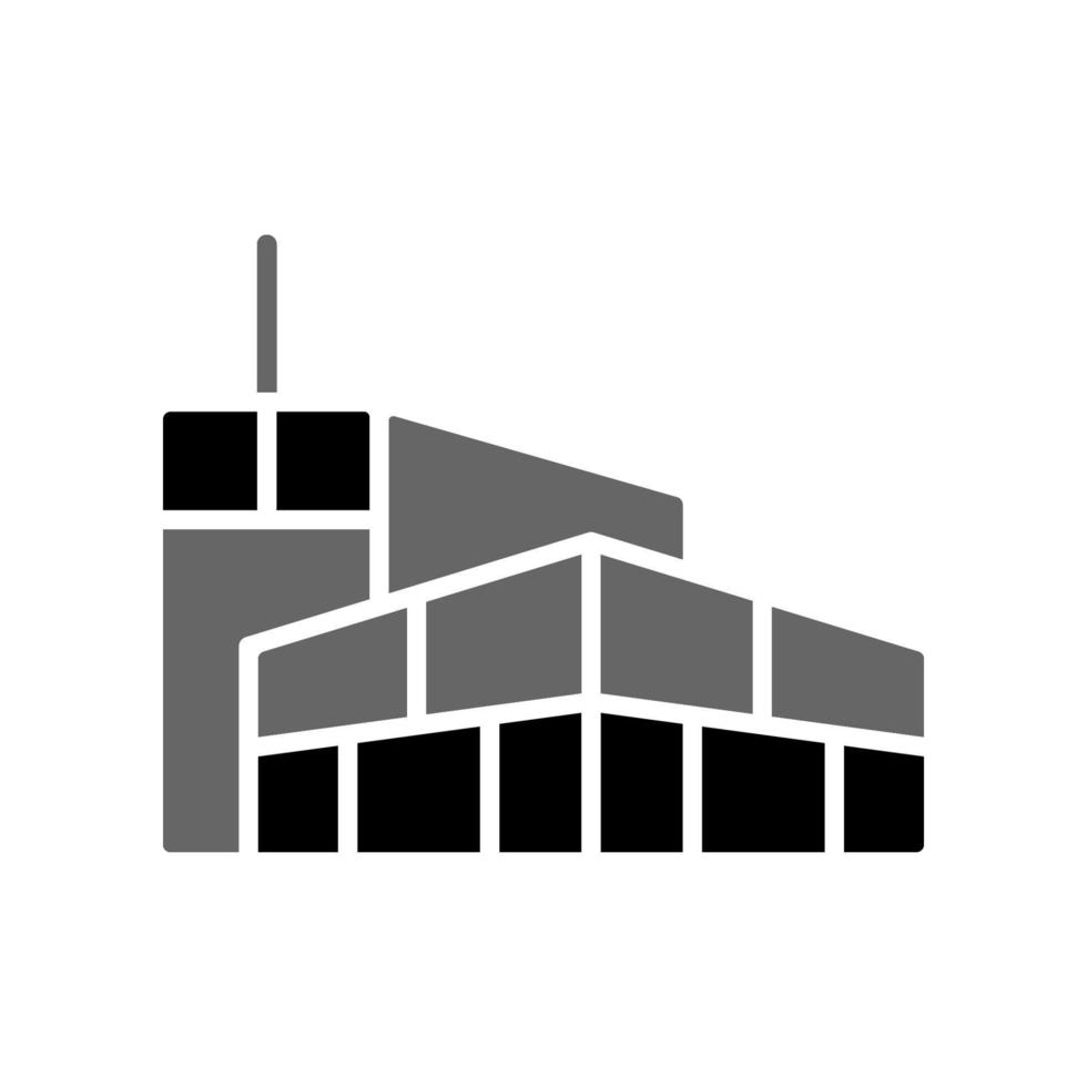 illustratie vectorafbeelding van winkelcentrum gebouw pictogram ontwerp vector