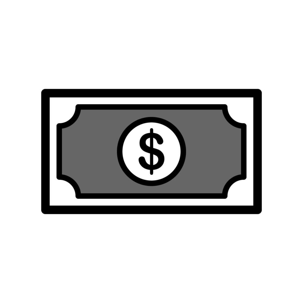 illustratie vectorafbeelding van geld icon vector