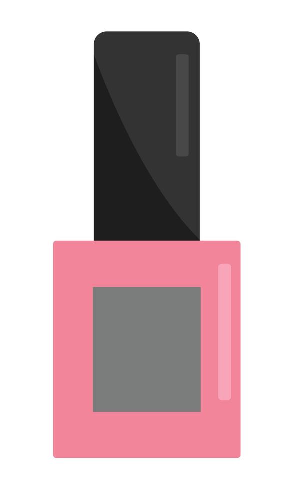 nagellak. cosmetisch product voor toepassing op nagels. vlakke stijl. vector illustratie