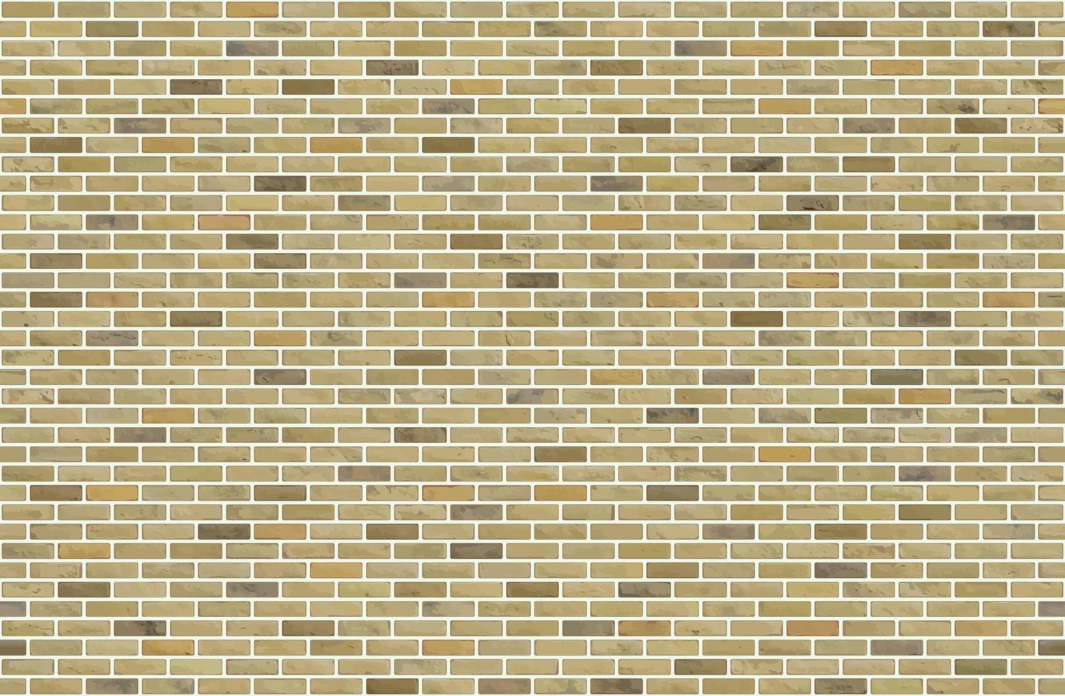 mooie blok bakstenen muur naadloze patroon textuur achtergrond vector