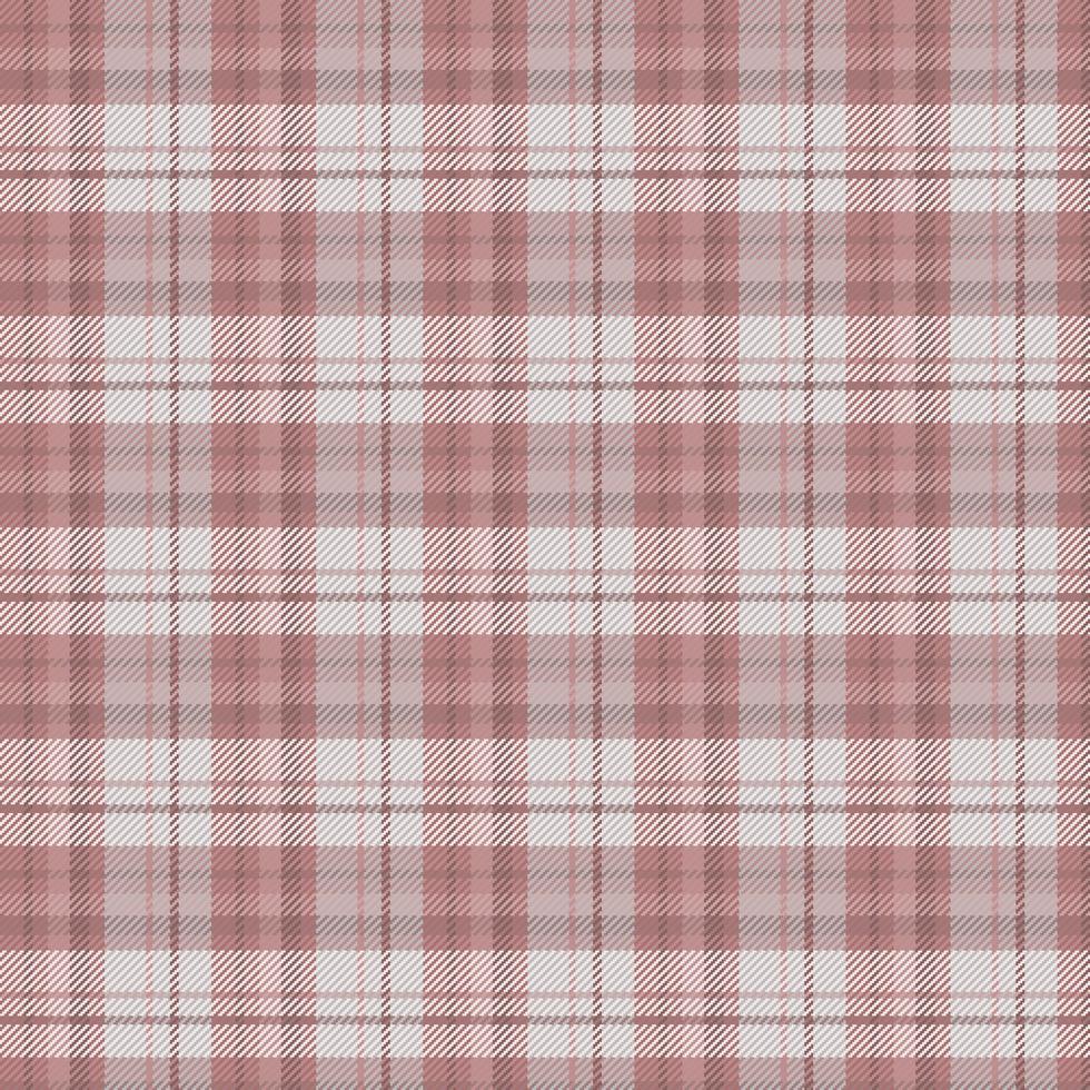 tartan geruit patroon met textuur en warme kleur. vector