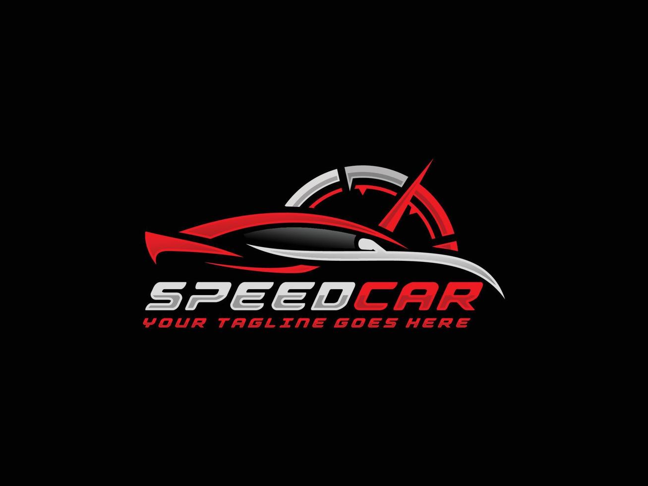 snelheid auto logo vector. auto-logo vector