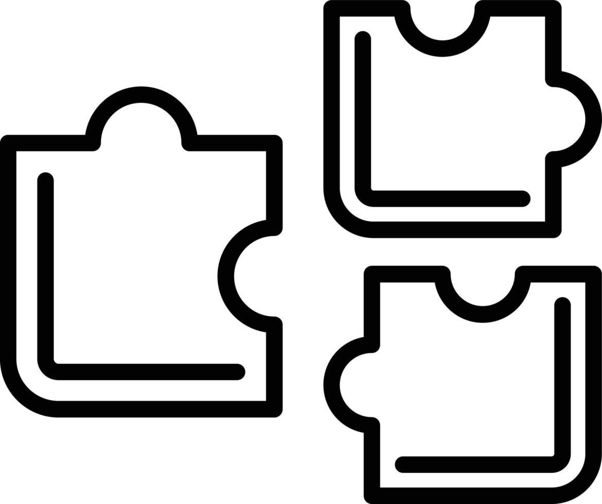 puzzel vector pictogram