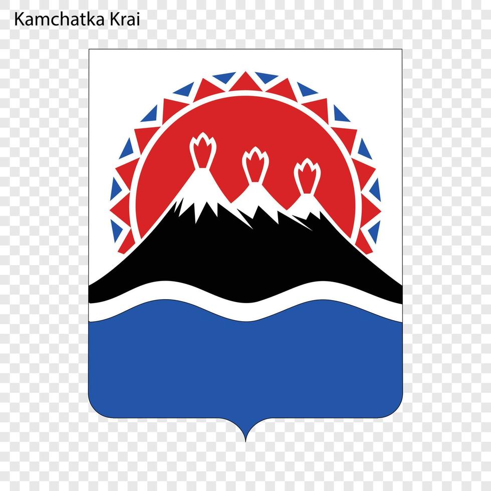 embleem van de provincie van rusland vector