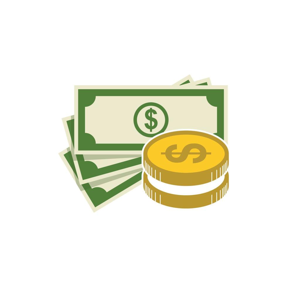 geld pictogram. geld pictogram vectorillustratie ontwerp. geld icoon collectie. geld pictogram eenvoudig teken. vector