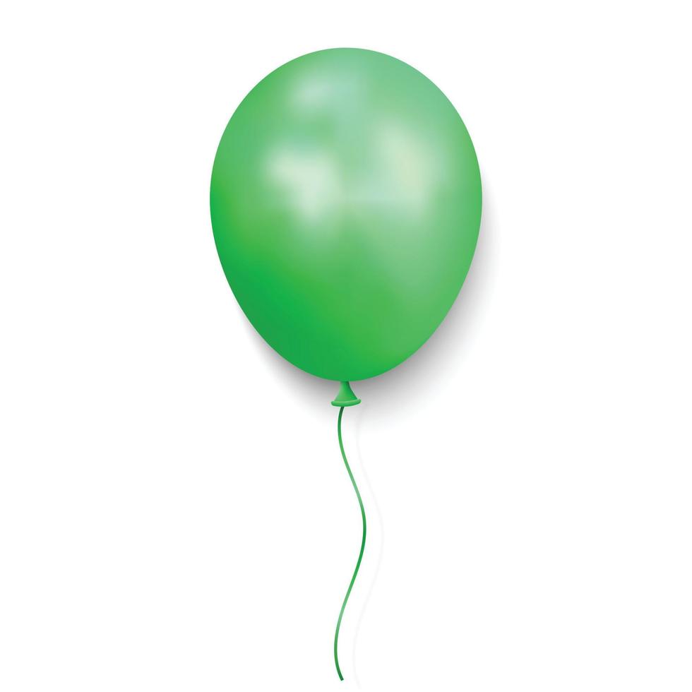 realistische glanzende ballon vector