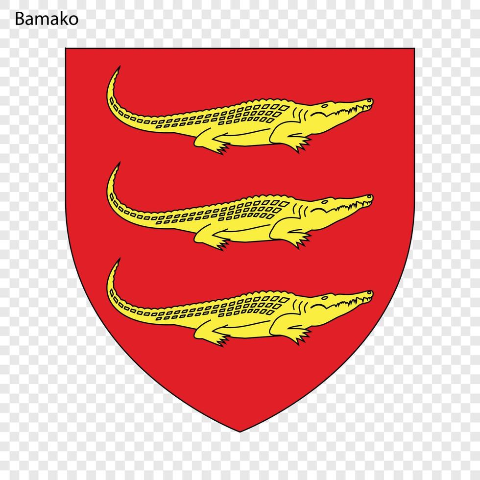 embleem van de stad. vector illustratie