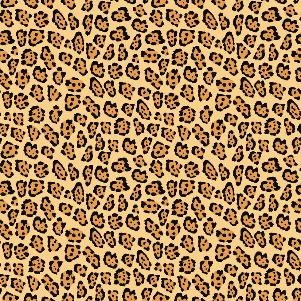 naadloos patroon met jaguarhuid. vector