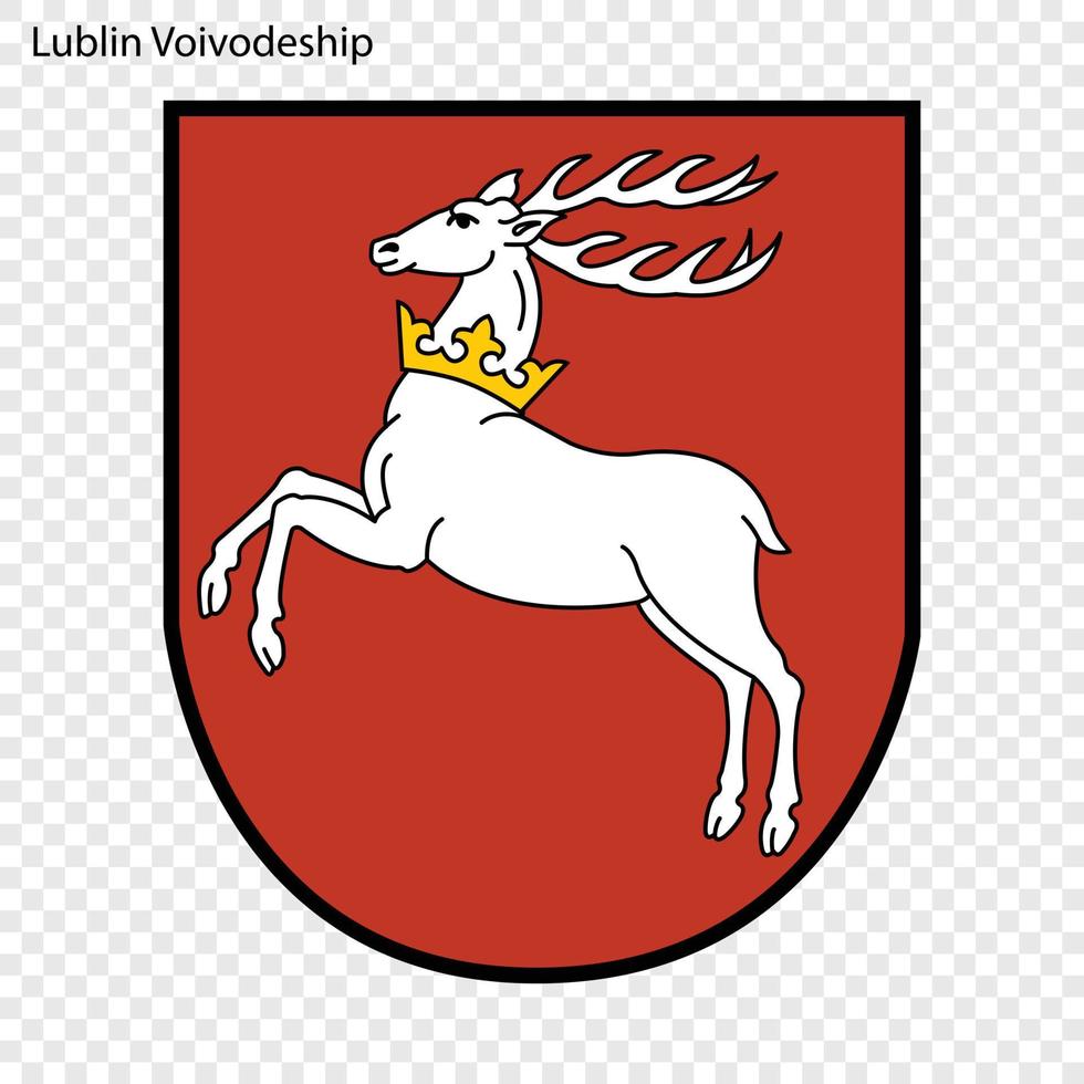 embleem staat polen vector