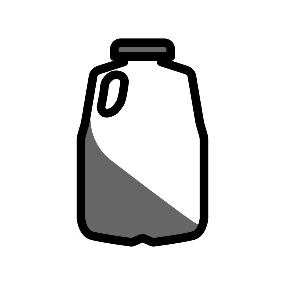 illustratie vectorafbeelding van melkfles icon vector