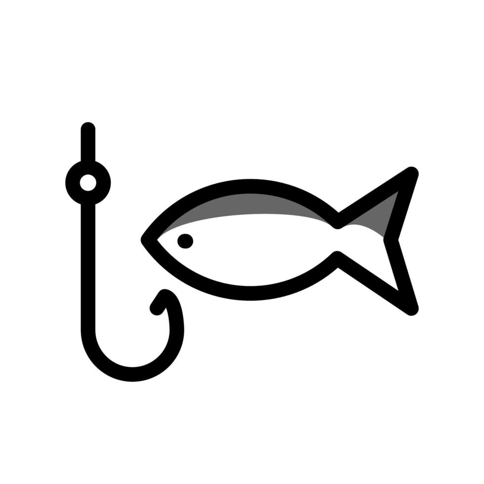 illustratie vectorafbeelding van vis icon vector