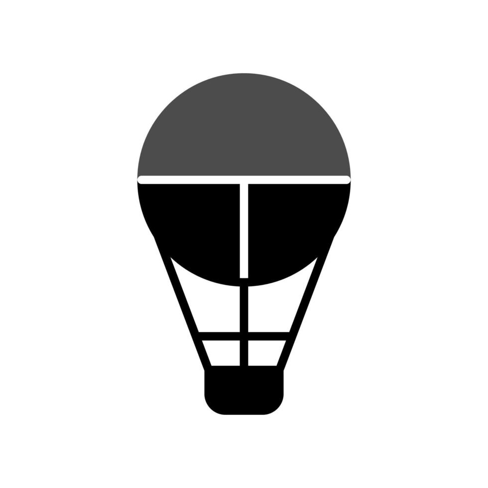 illustratie vectorafbeelding van luchtballon pictogram ontwerp vector