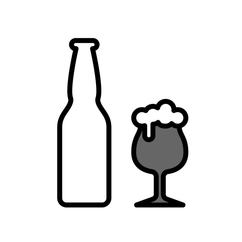 illustratie vectorafbeelding van bier icon vector