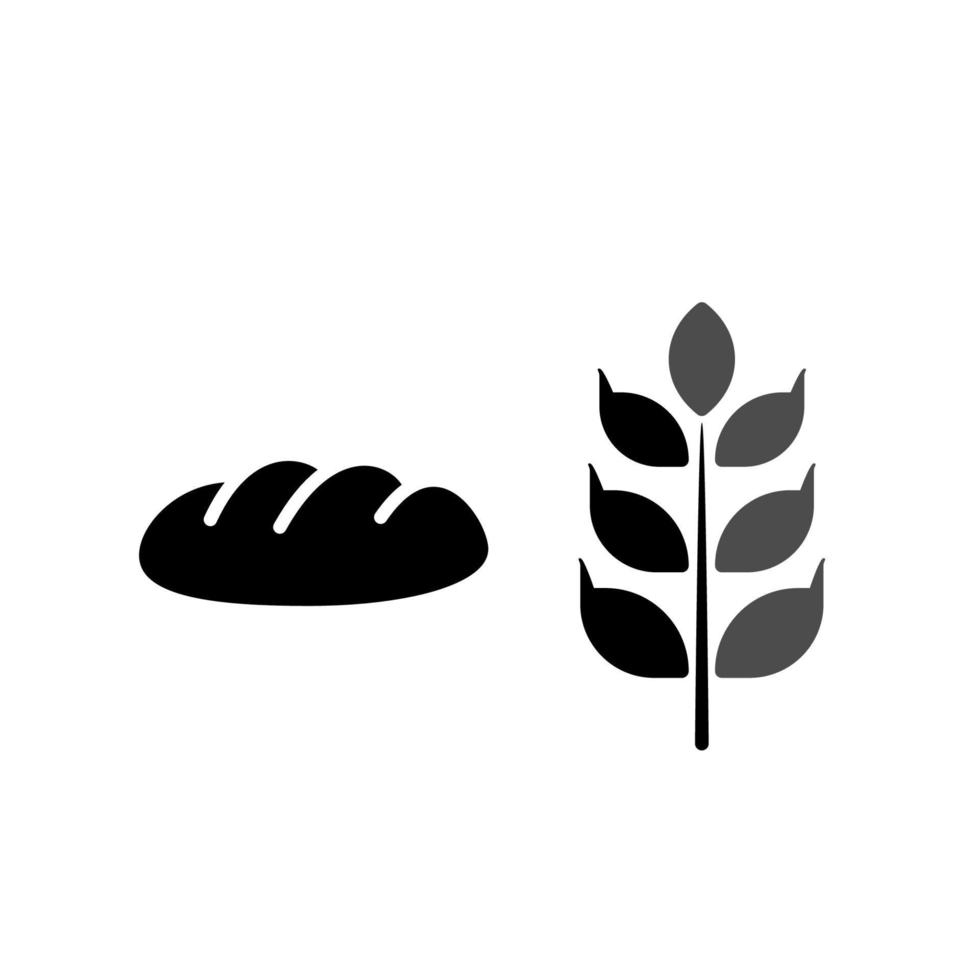 illustratie vectorafbeelding van brood icon vector