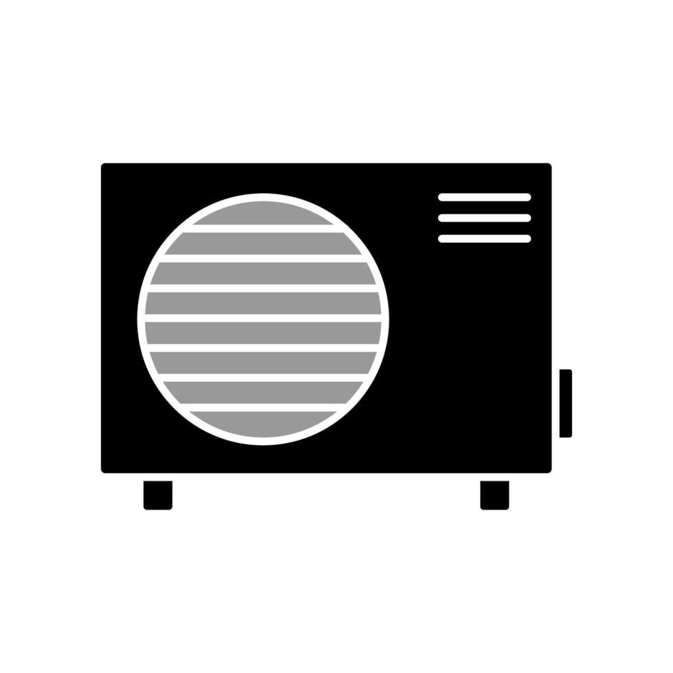 airconditioner pictogramsjabloon vector