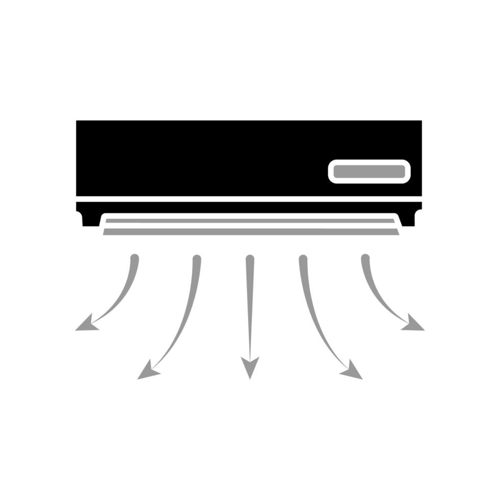 airconditioner pictogramsjabloon vector